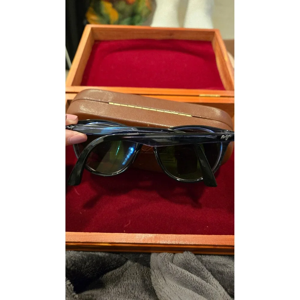 Maui Jim Cathedrals MJ782-03S STG-BH Eyeglass Frame Only 52-17-144 Italy Case